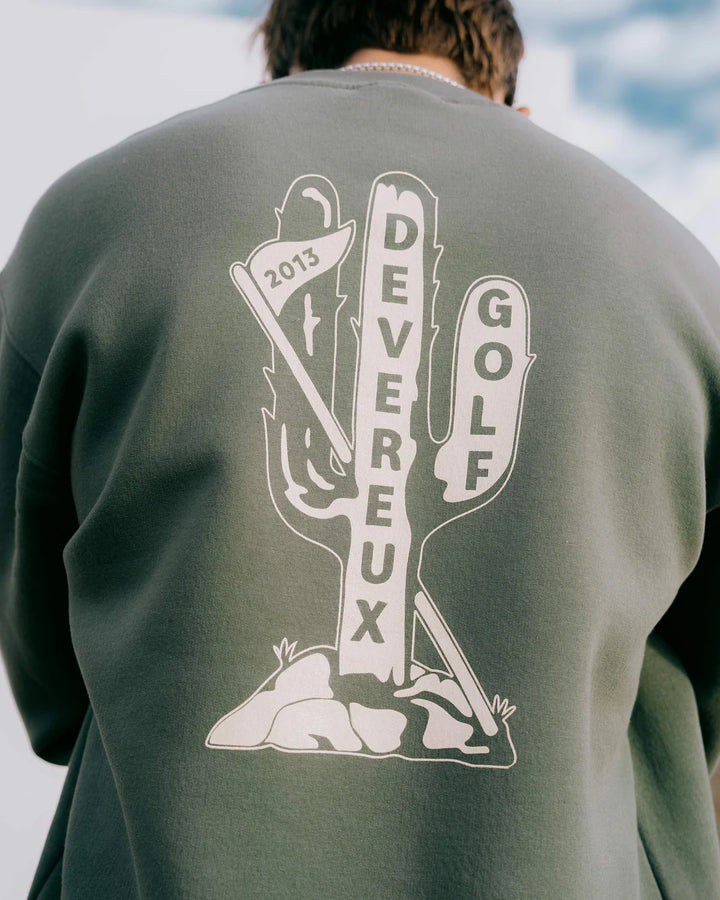 Los Gigantes Relaxed Crew 075362020-Cypress Green