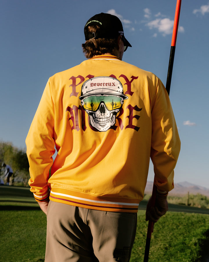 DeadMan Running ストライプリブモック 075754008-YELLOW