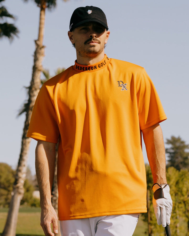 ジャガードロゴモックS/S 763472021-ORANGE