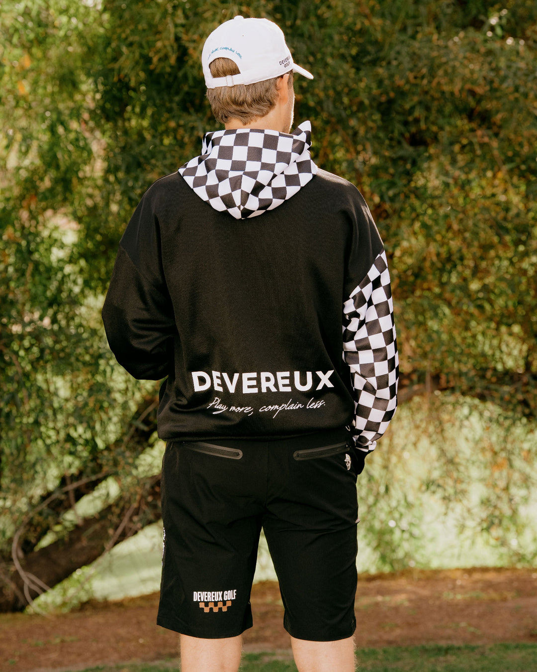 The Major チェッカーショーツ 763572402-BLACK