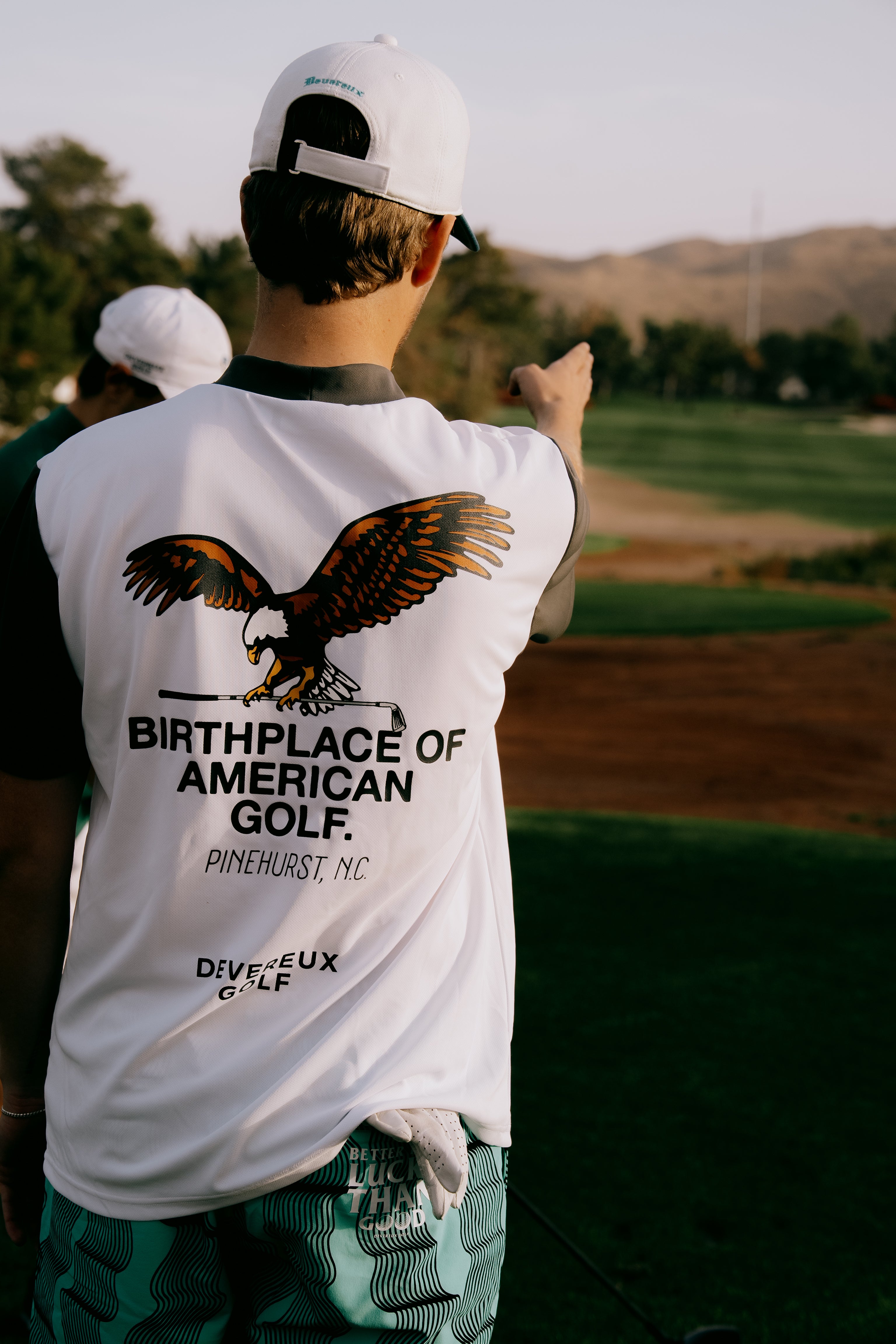 US Fly EagleモックネックTEE 763572013 WHITE×GRAY
