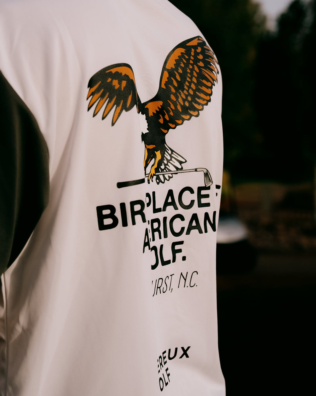 US Fly EagleモックネックTEE 763572013 WHITE×GRAY