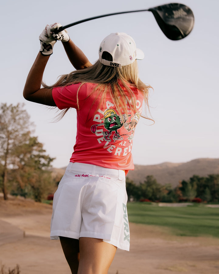 WOMEN Play More BattleモックTEE 763572085-PINK