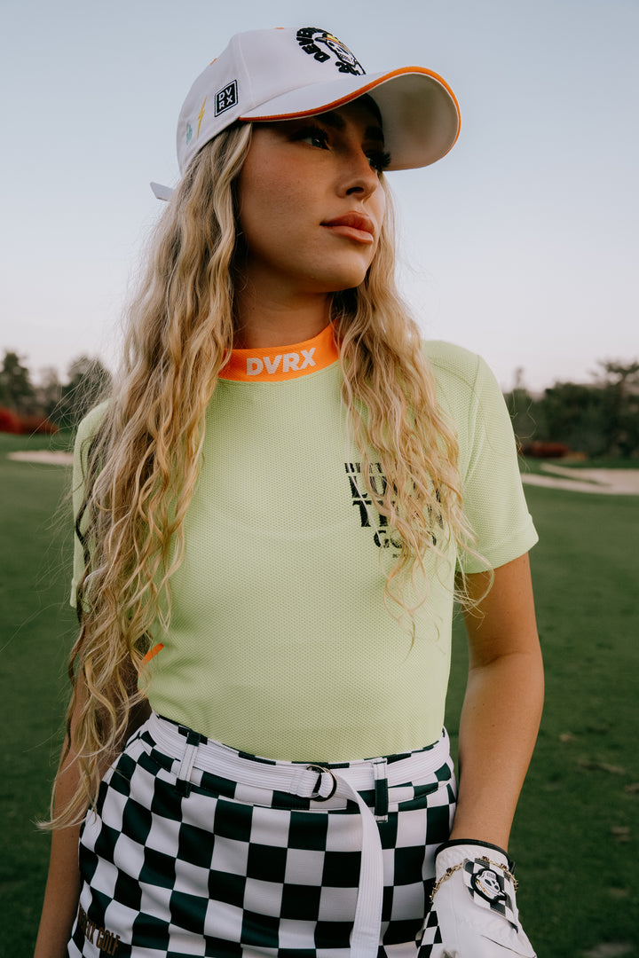 WOMEN Peachy ManeメッシュモックTEE 763572086 YELLOW