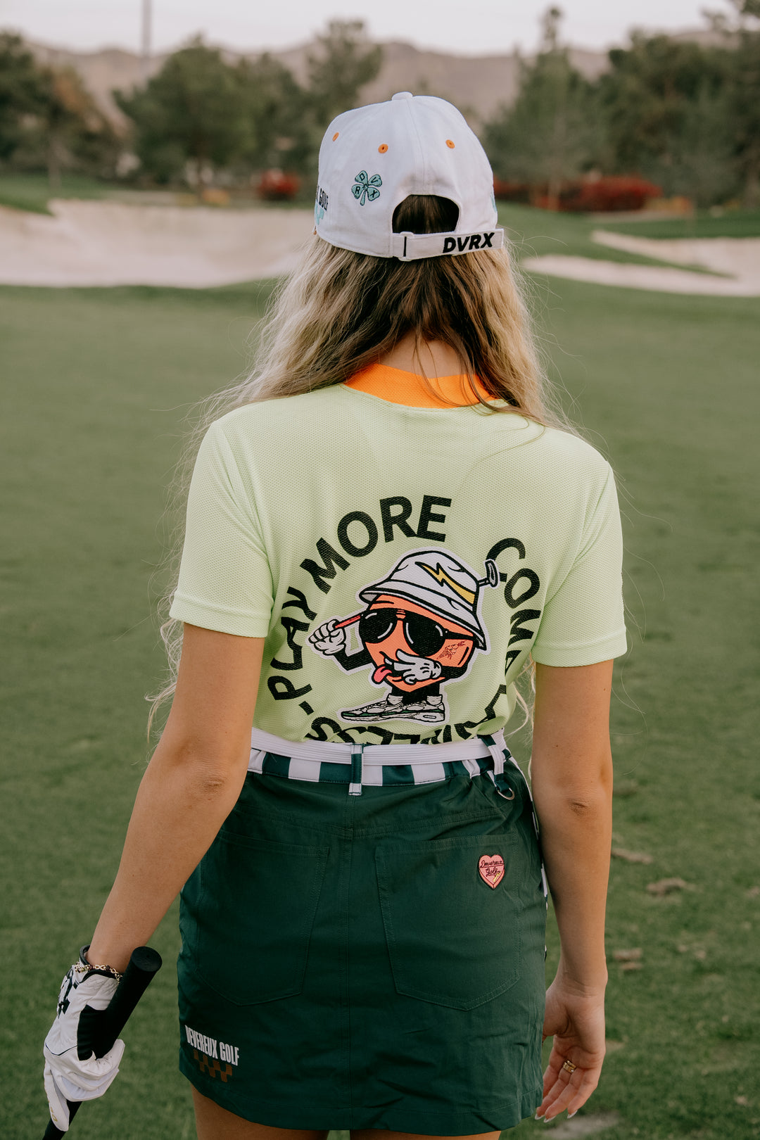 WOMEN Peachy ManeメッシュモックTEE 763572086 YELLOW