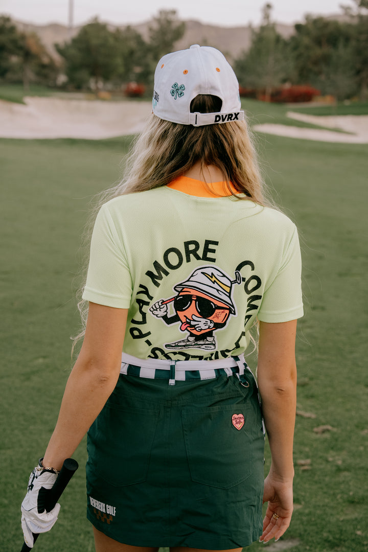 WOMEN Peachy ManeメッシュモックTEE 763572086 YELLOW