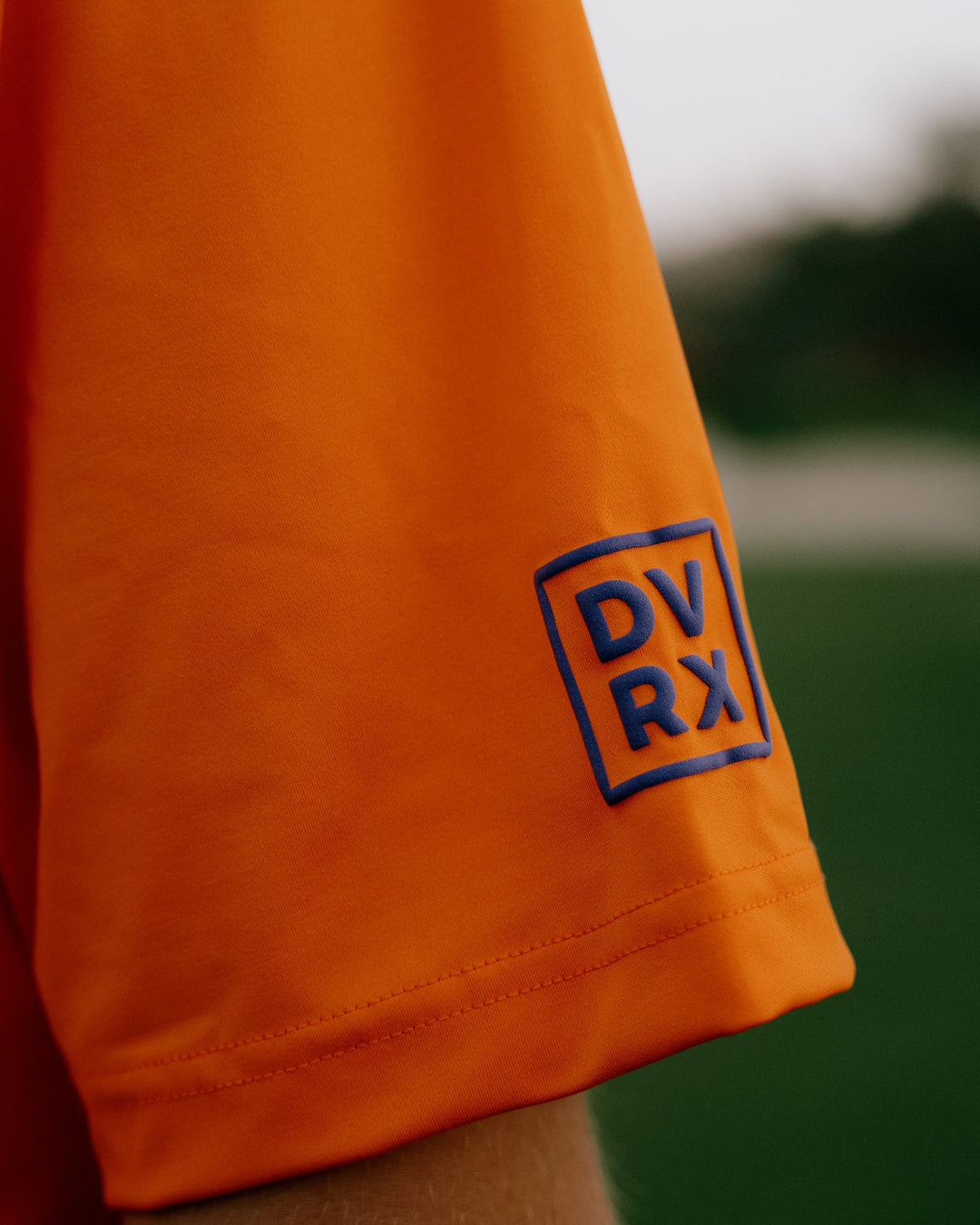 More TripチェッカーリブモックTEE 763572019-ORANGE