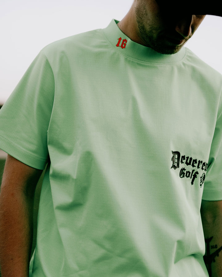 Cactus Run ClubモックネックTシャツ 763572026-GREEN