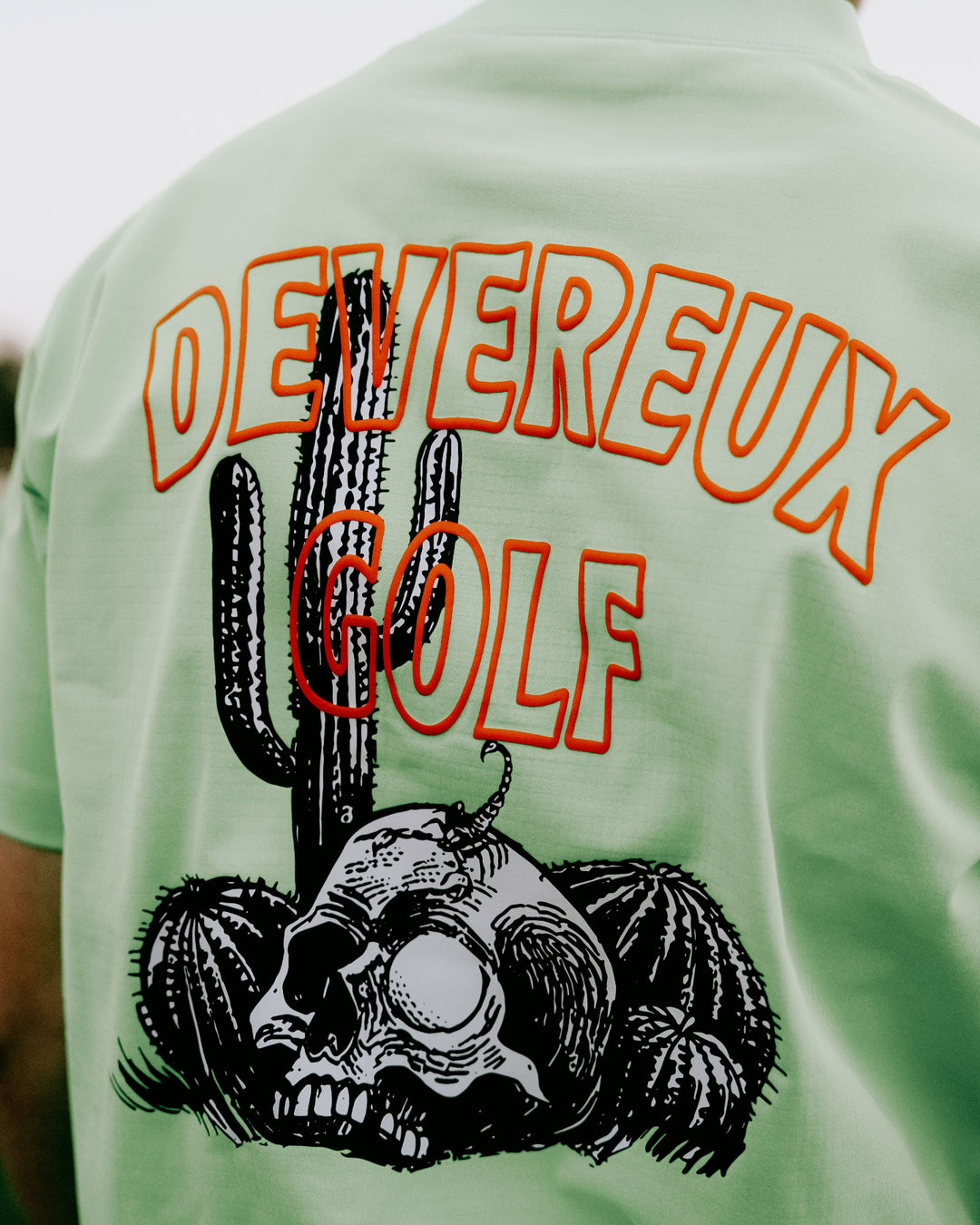 Cactus Run ClubモックネックTシャツ 763572026-GREEN