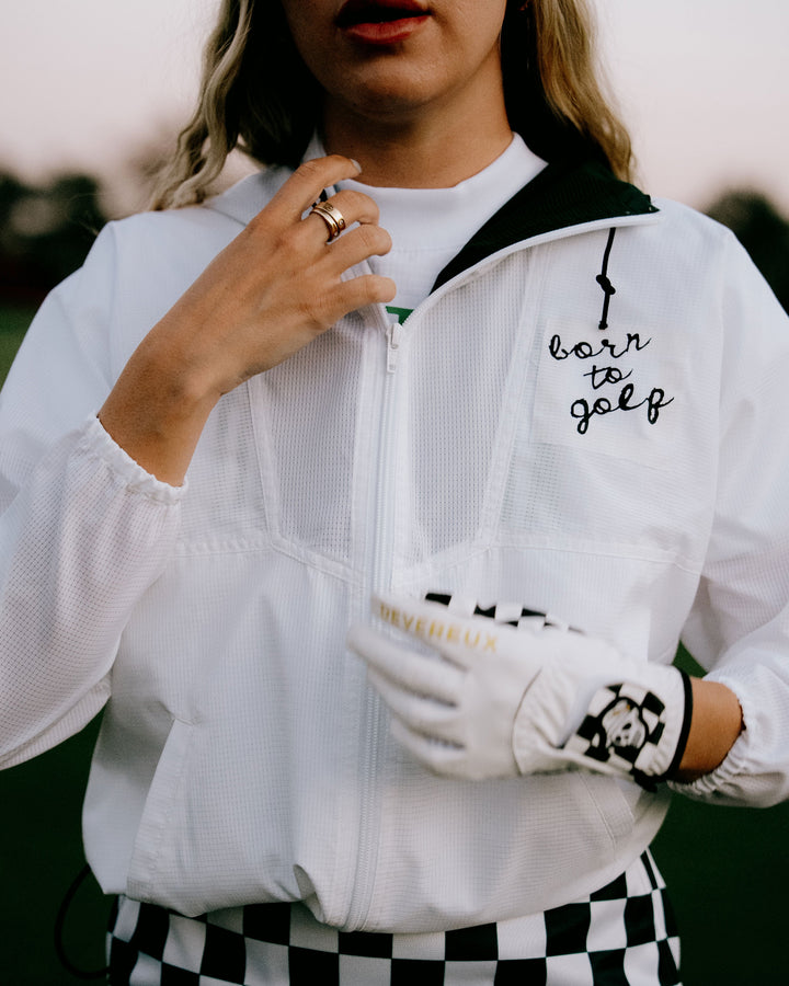 WOMEN Manic ドットエアーWRブルゾン 763572177-WHITE