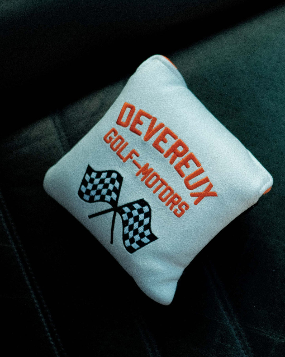 Devereux Motor Sports Mallet Putter Cover 075354800-WHITE