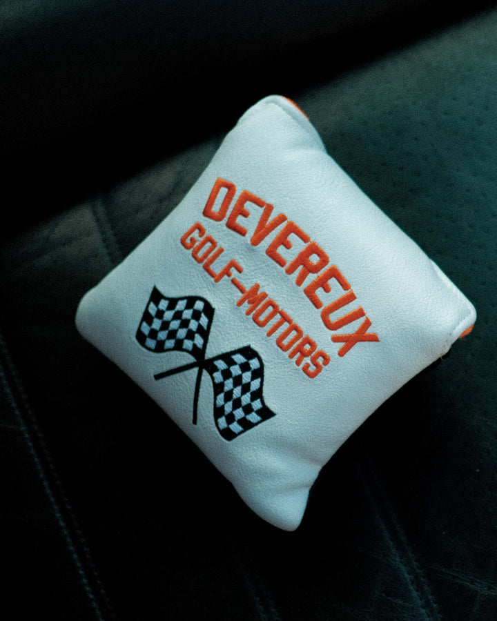 Devereux Motor Sports Mallet Putter Cover 075354800-WHITE