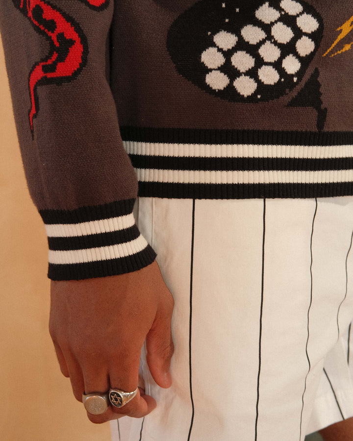 Out of Bounds Knit Jacket 763434701-MULTI