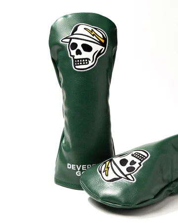 Icon Skull Driver Head cover 075754840-GREEN