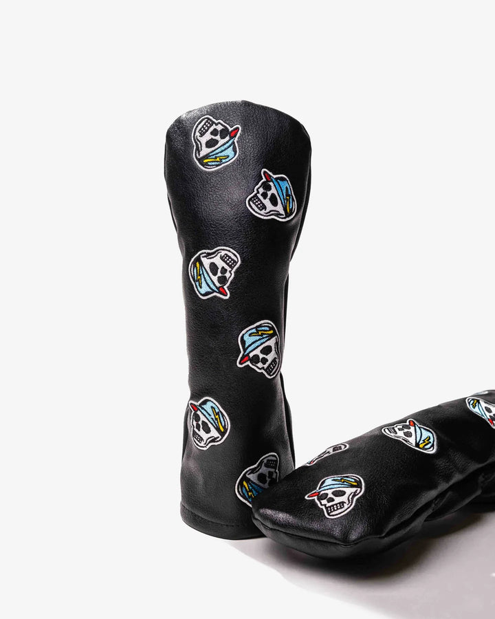 Icon skull Fairway Head cover 075754841-CHARCOAL