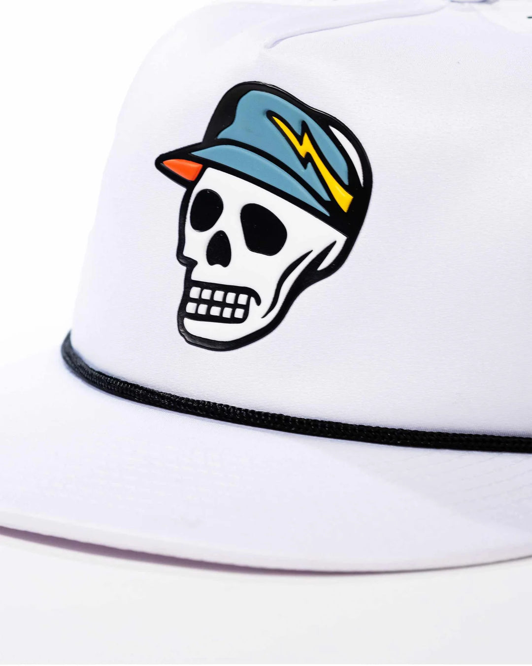 Skull Caddie Rope Cap 075352803-WHITE