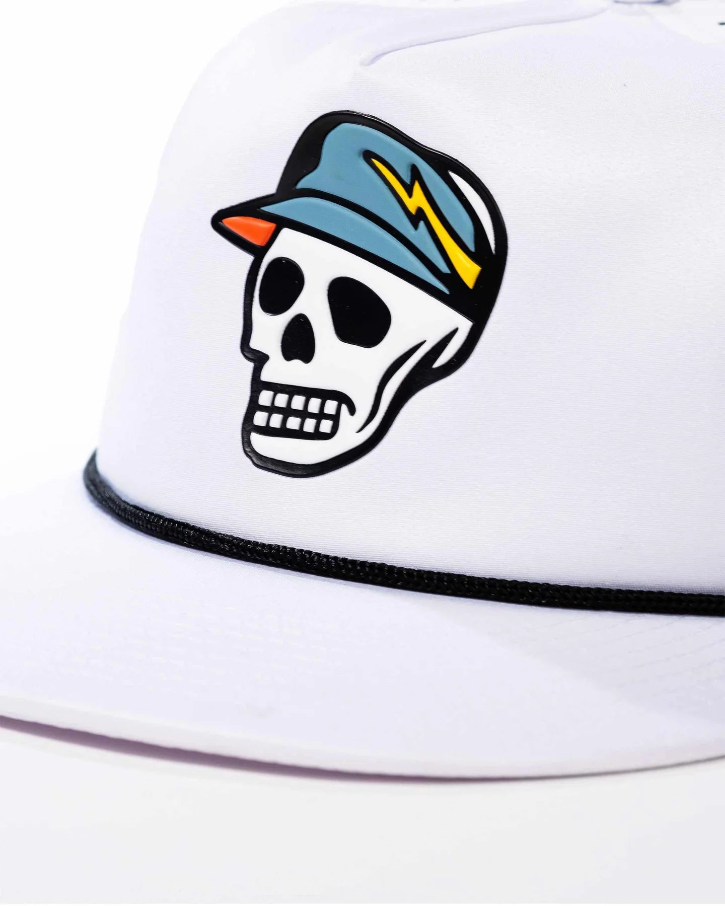 Skull Caddie Rope Cap 075352803-WHITE