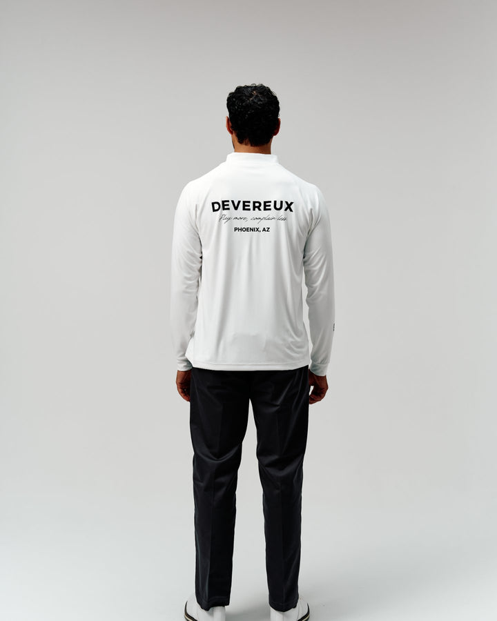 DVG STANDARD LS MOCK TEE 075764003-WHITE