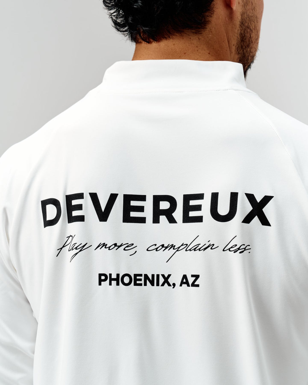 DVG STANDARD LS MOCK TEE 075764003-WHITE