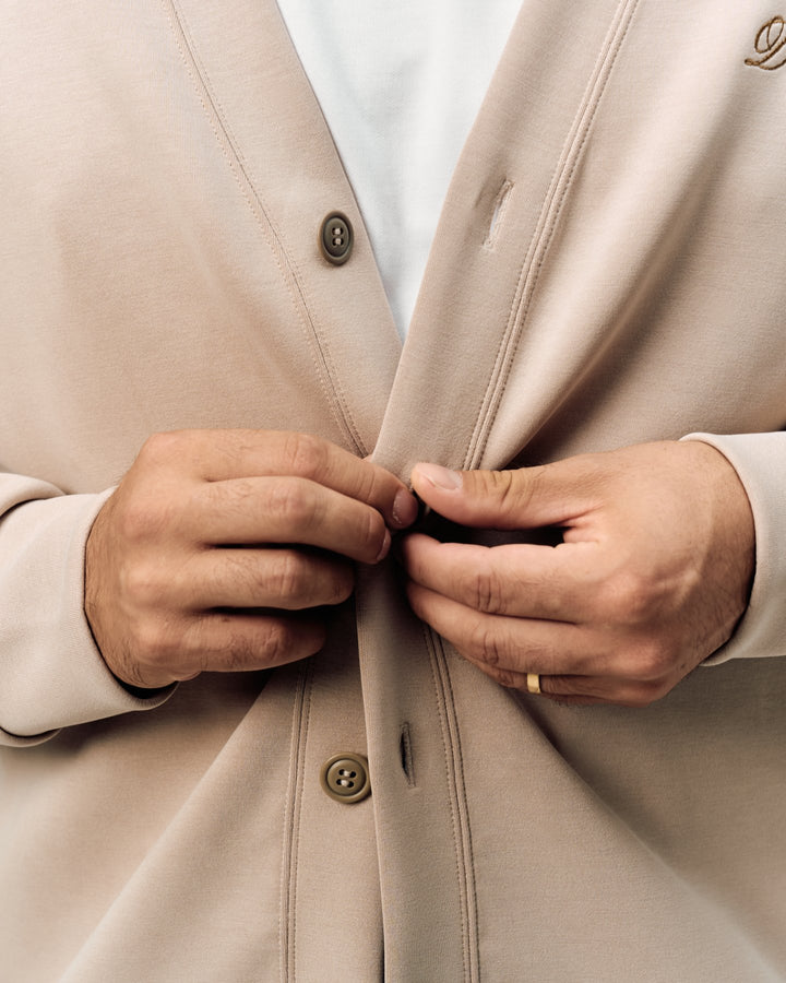 DVG TECH CARDIGAN 075764009-SAND