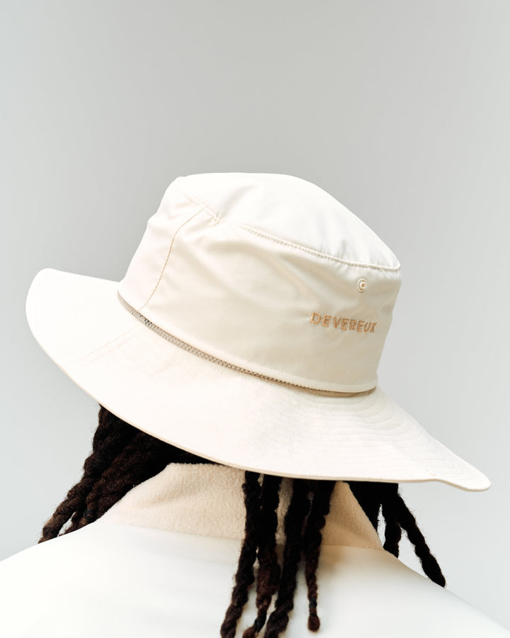 DVG WEATHER CLOTH BUCKET HAT 075764821-ECRU