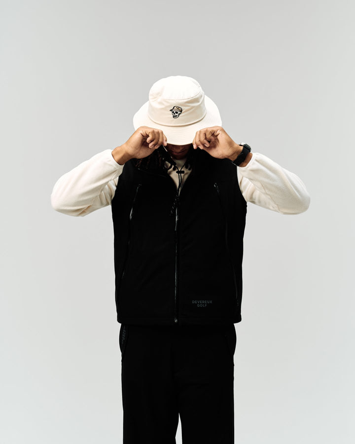 DVG WEATHER CLOTH BUCKET HAT 075764821-ECRU