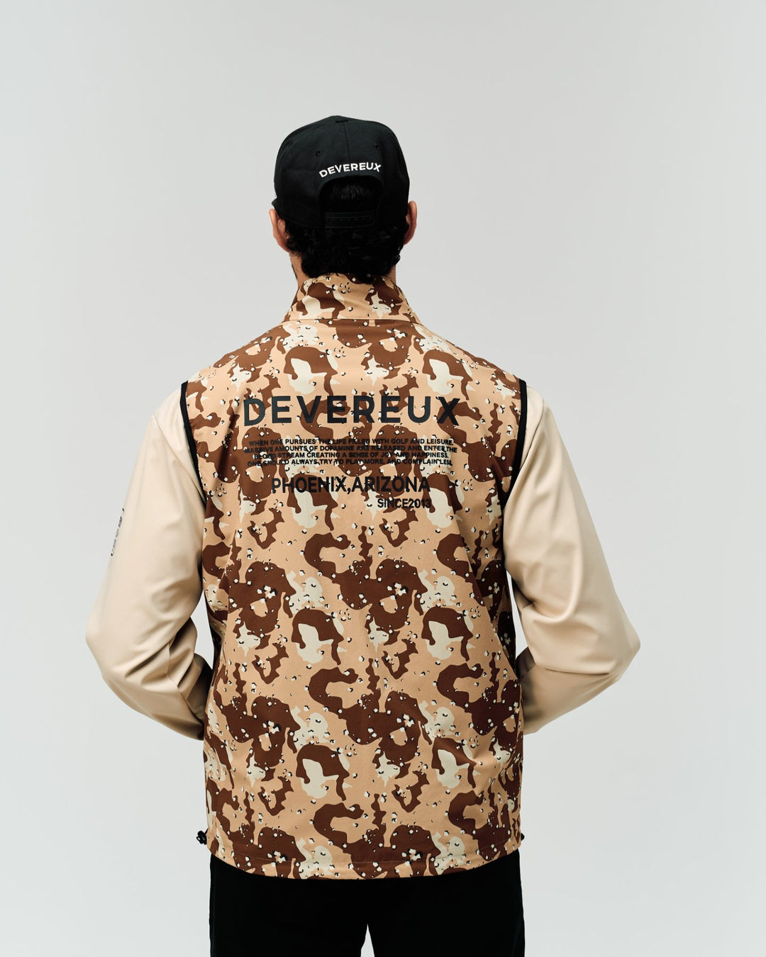 DVG Desert Camo Reversible Vest 075764202-BLACK