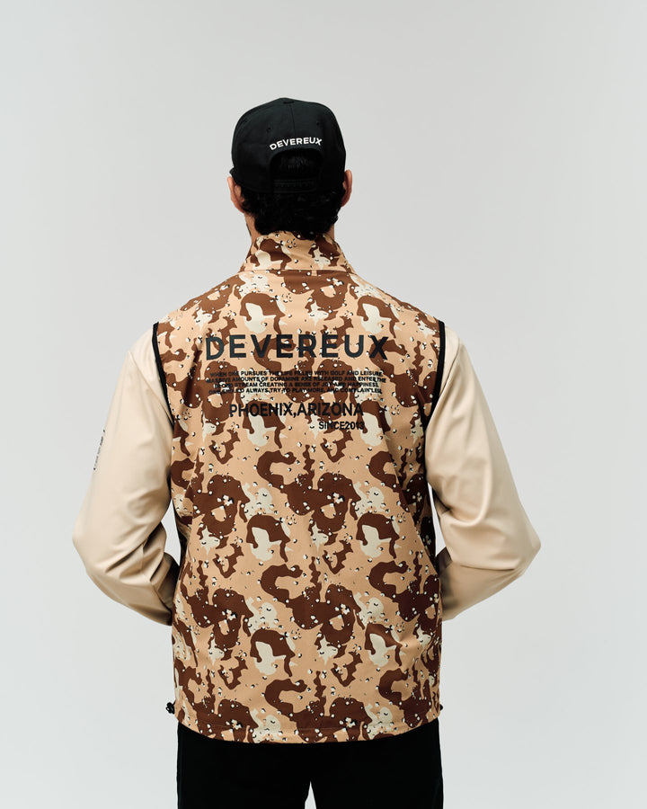 DVG Desert Camo Reversible Vest 075764202-BLACK