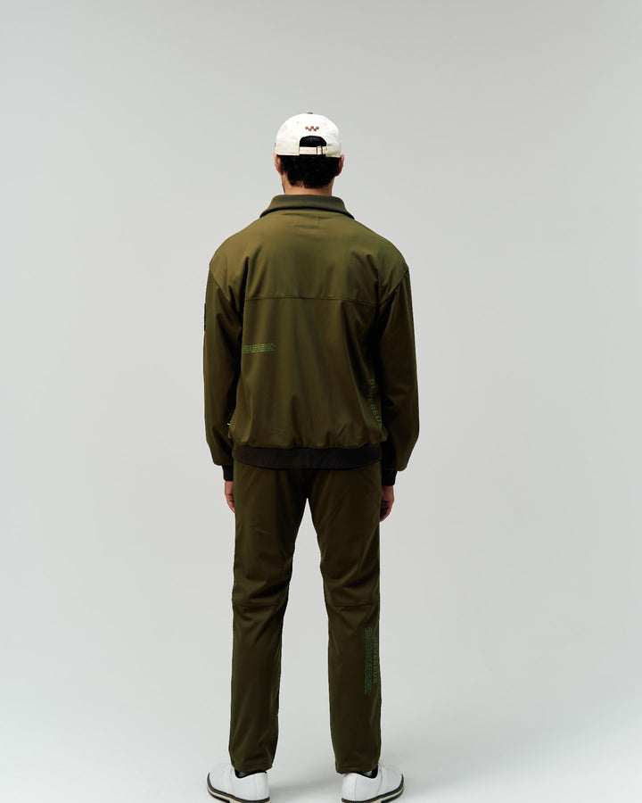 DVG 3LAYER TRACK PANTS 075764401-OLIVE