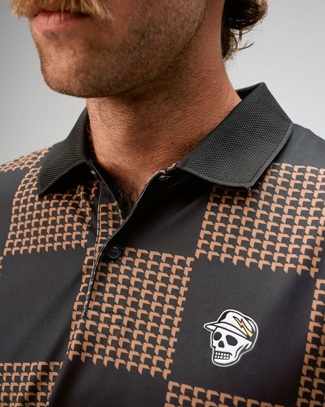 The Back 9 LS Polo 075364012-BLACK