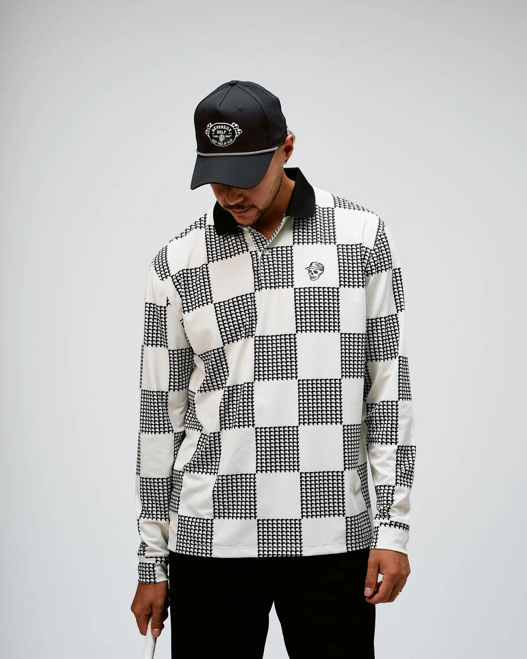 The Back 9 LS Polo 075364012-WHITE