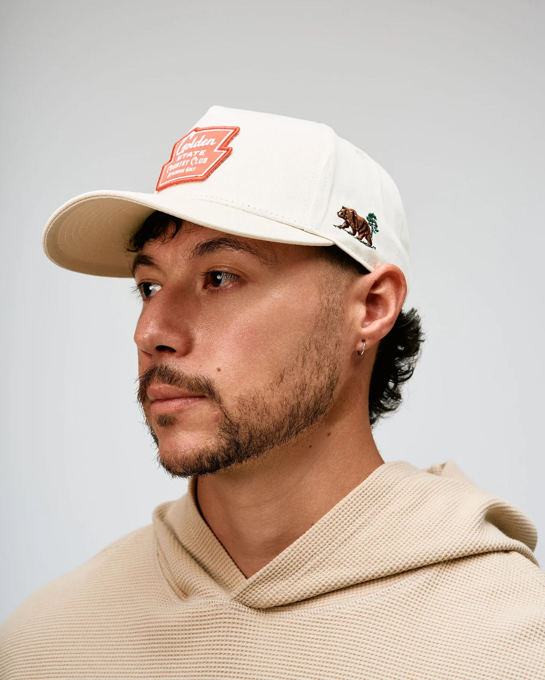 A Player Golden State CC Hat 075364842-Stone