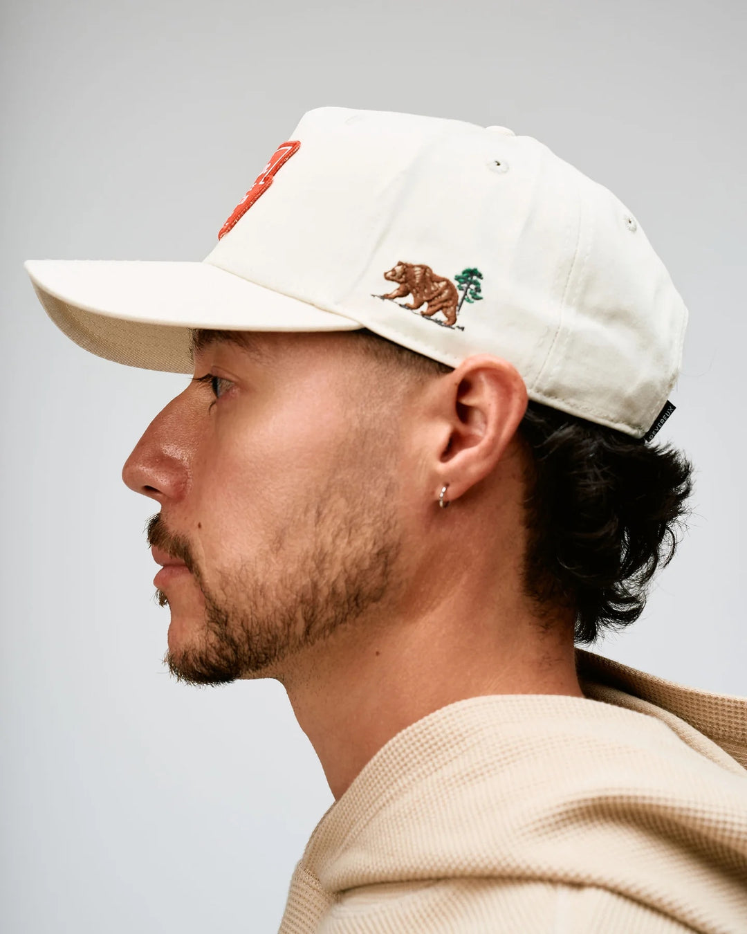 A Player Golden State CC Hat 075364842-Stone