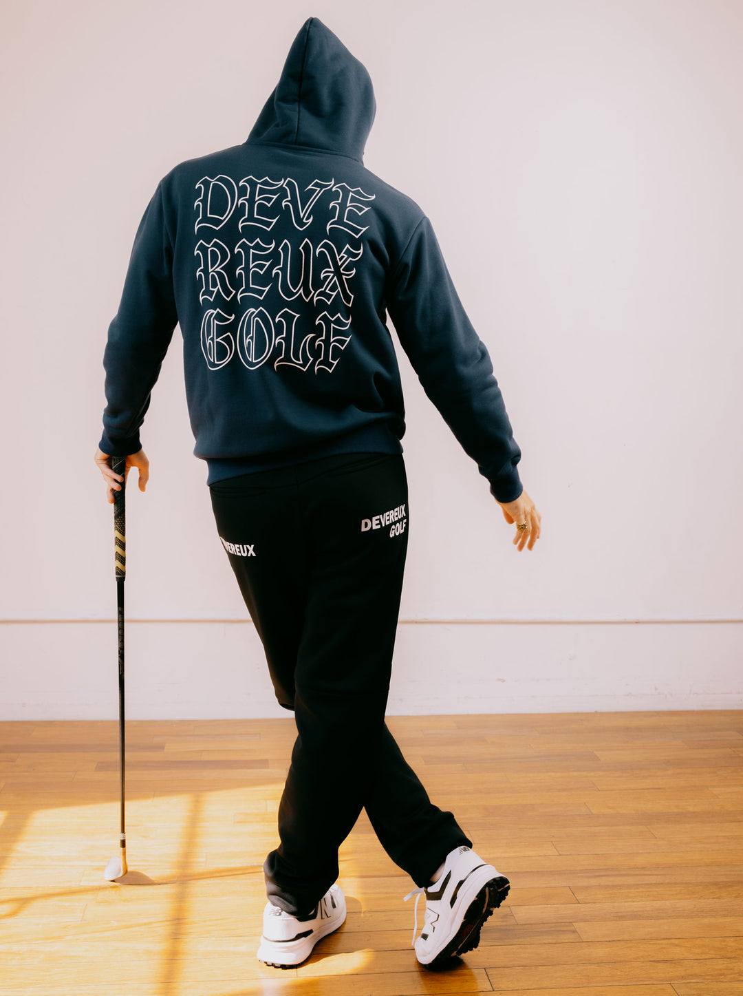 Icon SkullパッチHoodie 763474018-D/BLUE