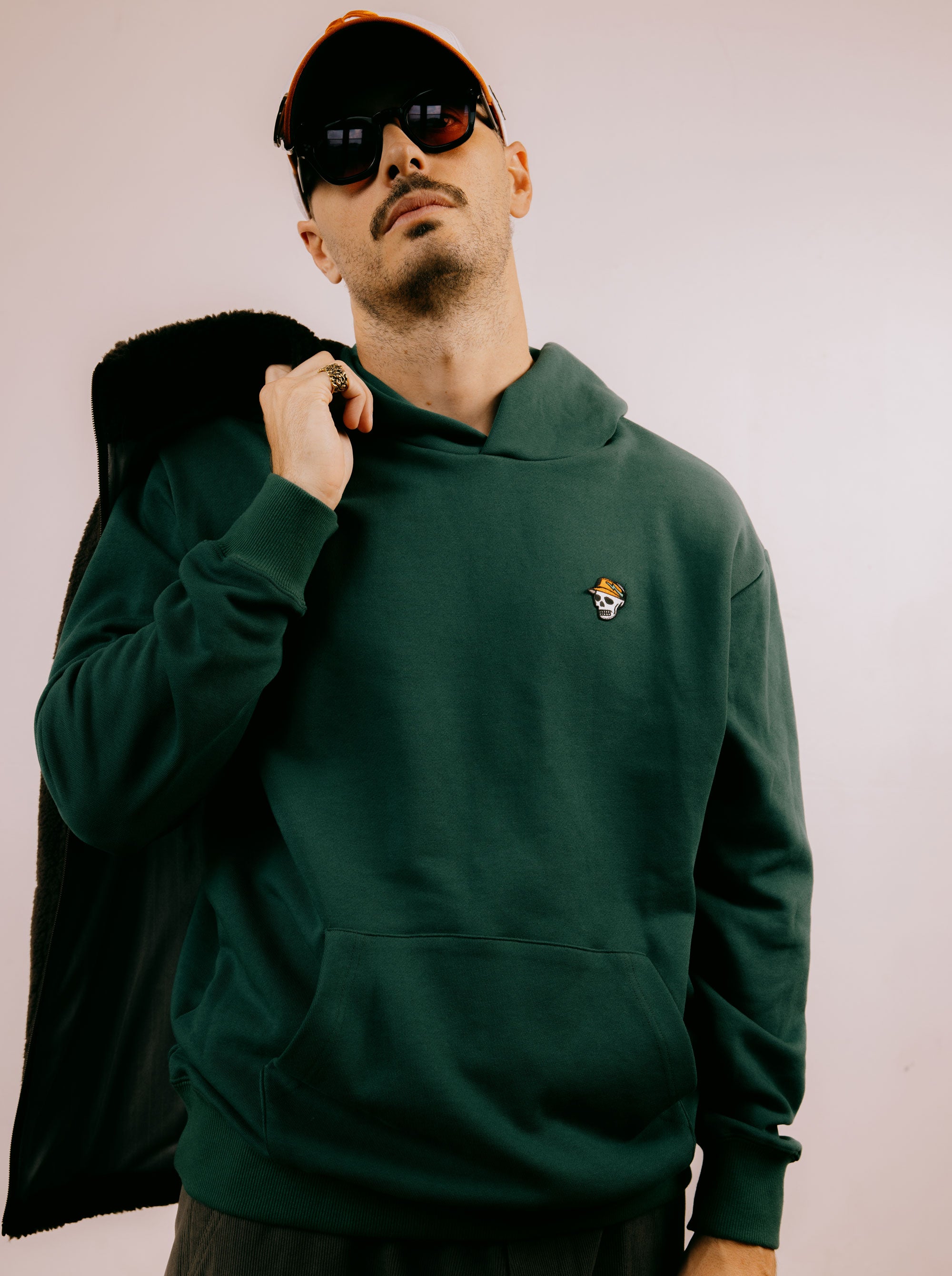 Grow the Game アスレジャーHoodie 763474011-DUCK GREEN