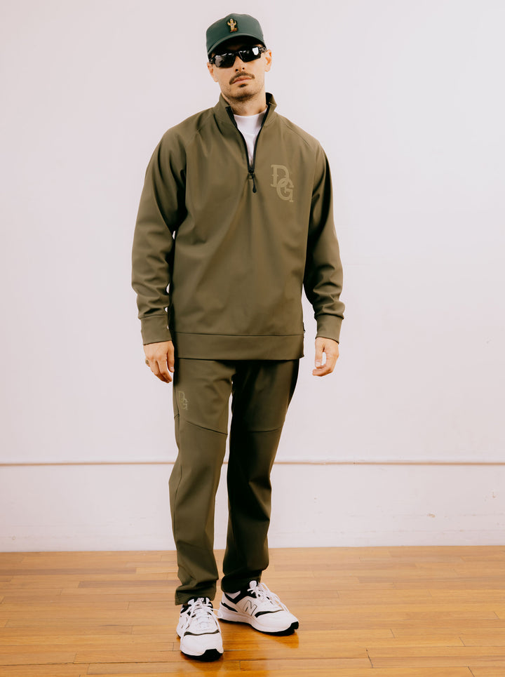 DG 三層フリースボトム 763474406-KHAKI