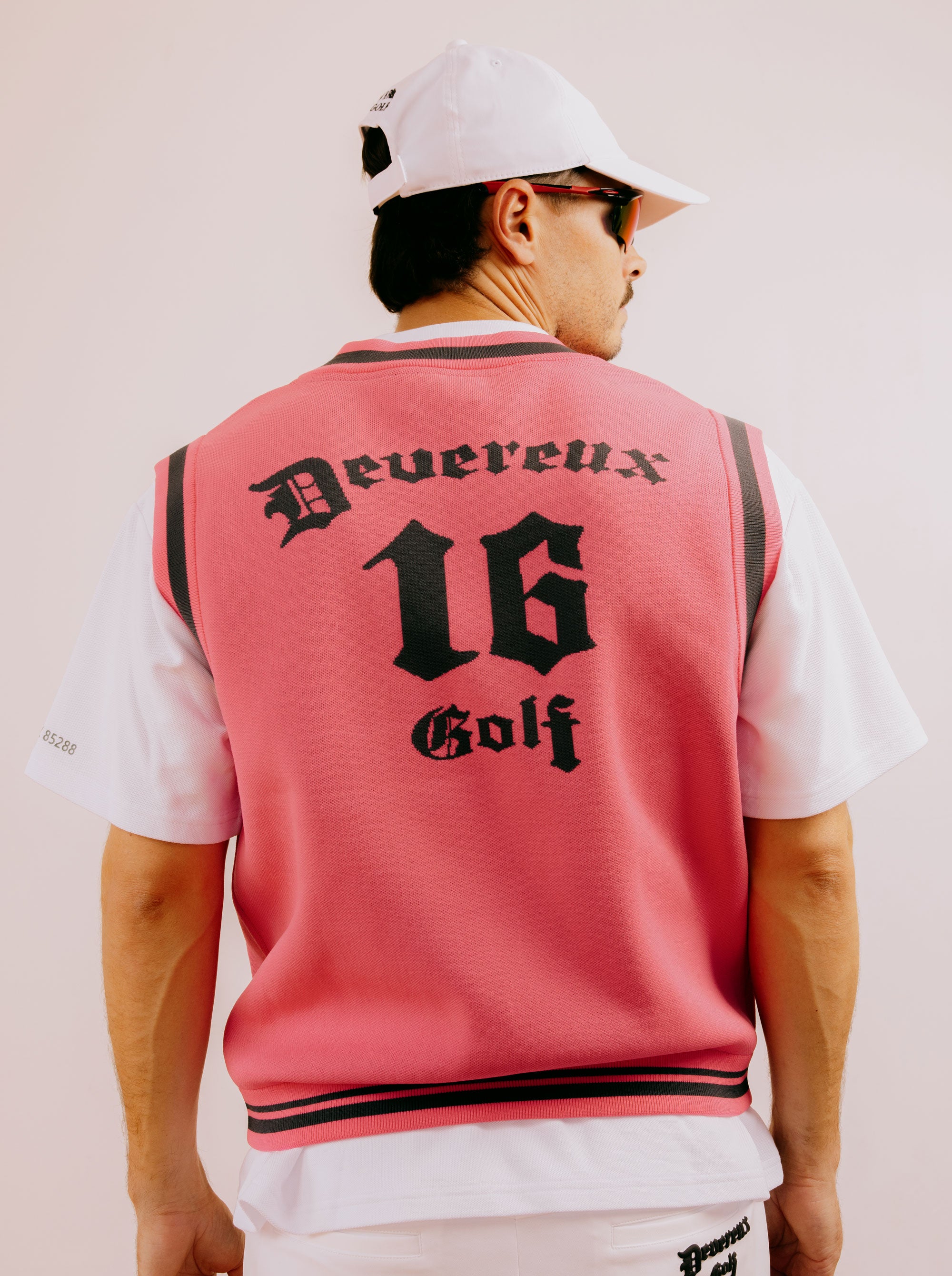 16 Run Club Knit Vest 763474703-PINK