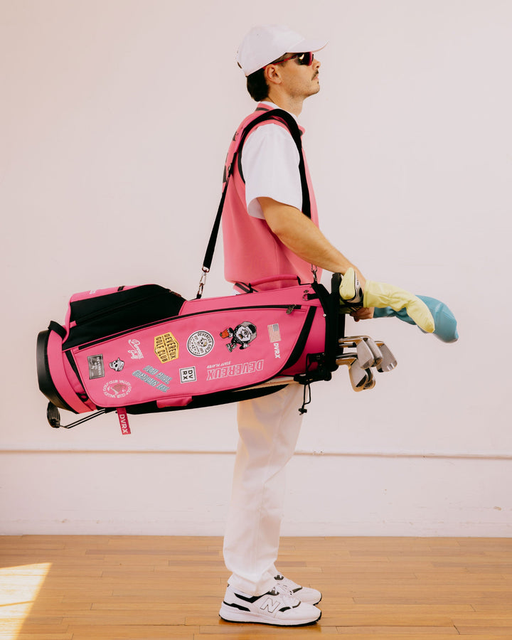 Logo Assorted Caddie Bag/ロゴアソーテッドキャディーバッグ 763572822-PINK