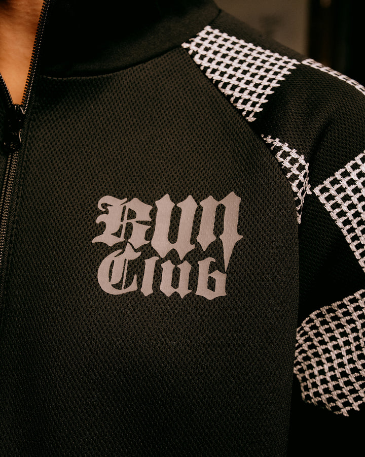 Back9Run club フルジップジャケット 075754102-BLACK