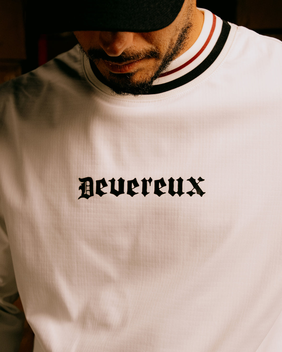 16Runclub ストライプリブモック 075754007-WHITE