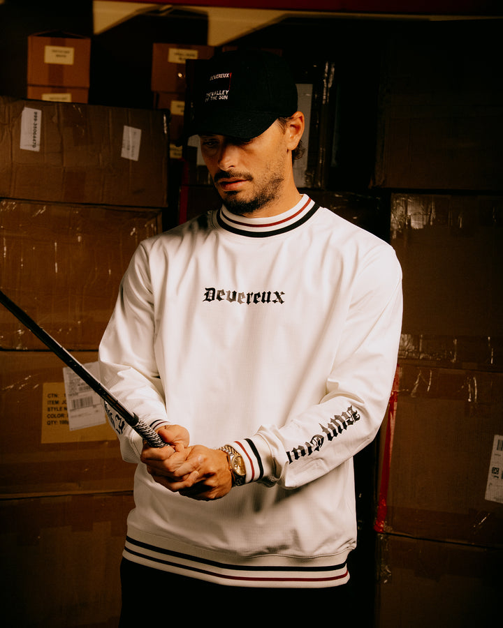 16Runclub ストライプリブモック 075754007-WHITE