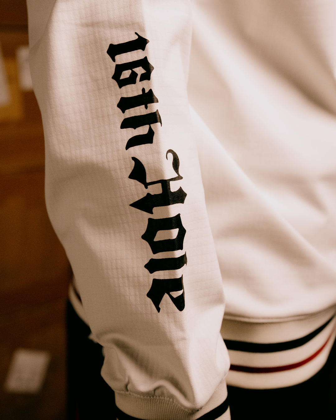 16Runclub ストライプリブモック 075754007-WHITE