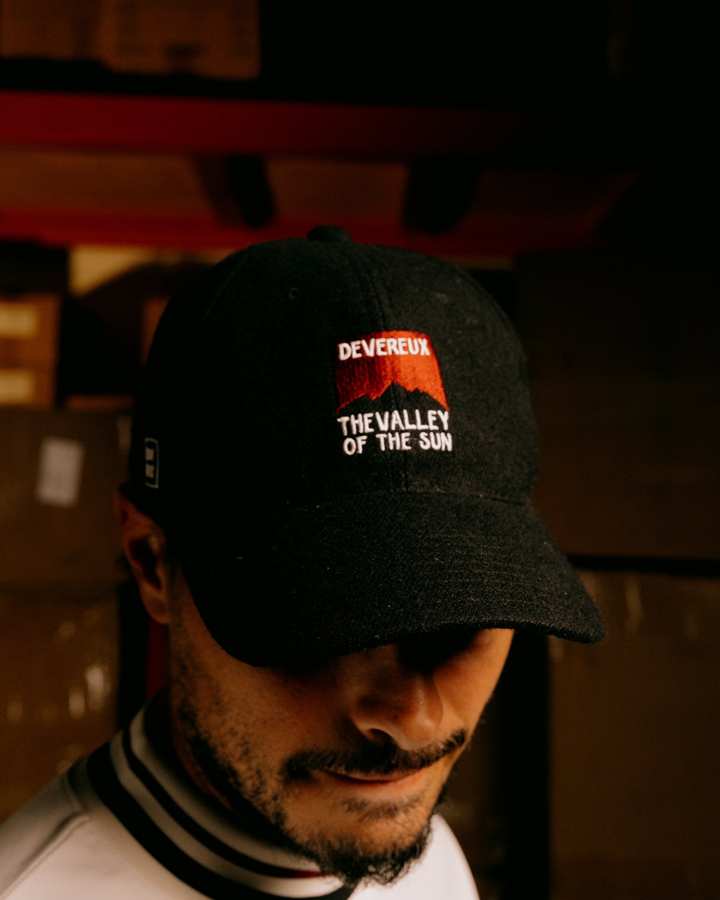 Vally フラノハット 075754804-BLACK