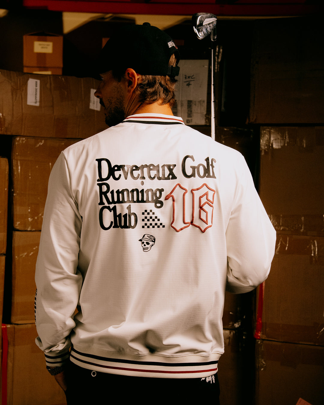 16Runclub ストライプリブモック 075754007-WHITE