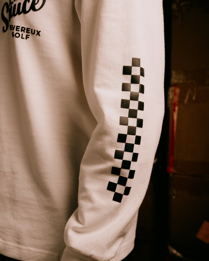 VALLEY コットンモック ロングスリーブ 075754004-WHITE