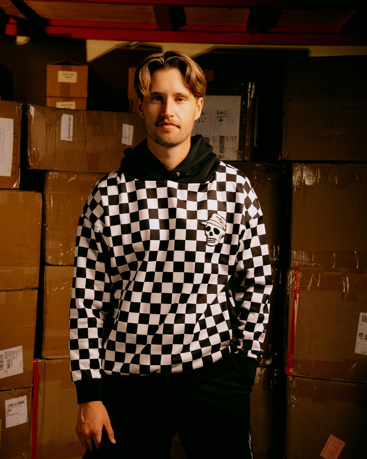 Quist TEXBRID フリースフーディ 075754021-BLACK