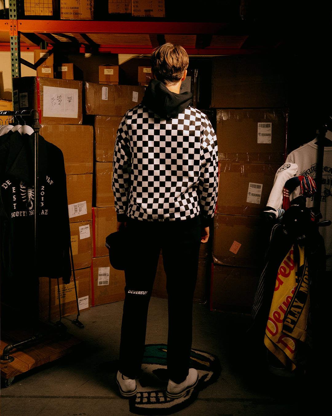 Quist TEXBRID フリースフーディ 075754021-BLACK