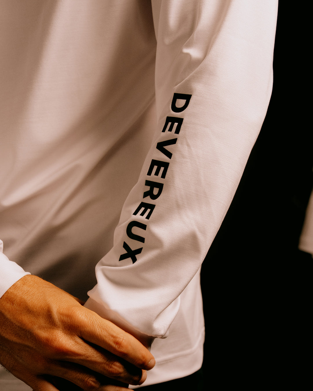 エッセンシャル インナーモック ロングスリーブ 075754005-WHITE