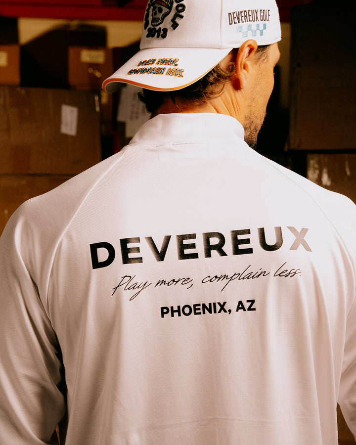 エッセンシャル インナーモック ロングスリーブ 075754005-WHITE