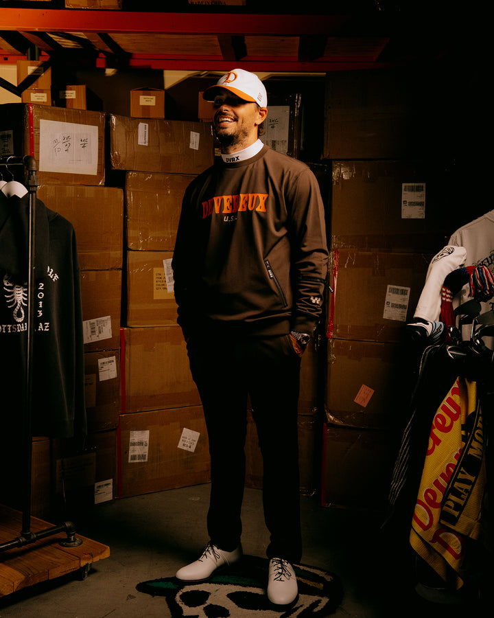 37.5SOUTHWEST クループルオーバー 075754011-BROWN